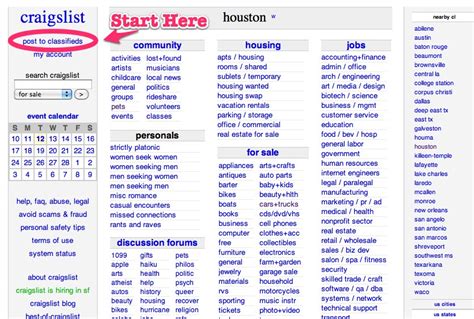 craigslist houston texas com|houston craigslist org.